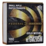 Federal Premium Gold Medal Small Rifle Match Primers #205M