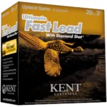 Kent Cartridge Ultimate Fast Lead Diamond Shot Upland Ammunition 20 Gauge 3" 1-1/4 oz #5 Shot