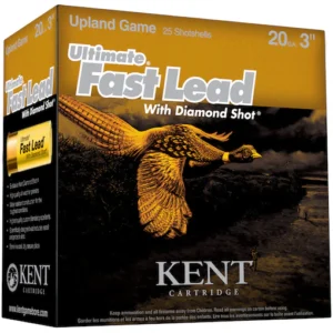 Kent Cartridge Ultimate Fast Lead Diamond Shot Upland Ammunition 20 Gauge 3" 1-1/4 oz #5 Shot