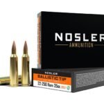 Nosler BT Varmint 22-250 Remington Ammo 35 Grain Nosler Ballistic Tip Polymer Tip Lead Free