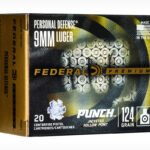 Federal Personal Defense Punch Ammunition 9mm Luger 124 Grain Jacketed Hollow Point