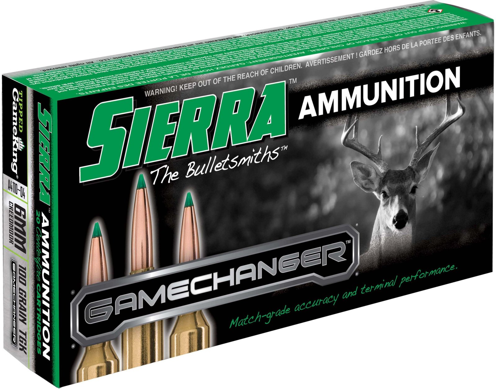opplanet-sierra-gamechanger-rifle-ammo-6mm-creedmoor-sierra-tipped-gameking-100-grain-20-rounds-a4110-04-main-scaled-1.jpg Sierra GameChanger Ammunition 223 Remington 64 Grain Tipped GameKing Box of 20 - Image 1